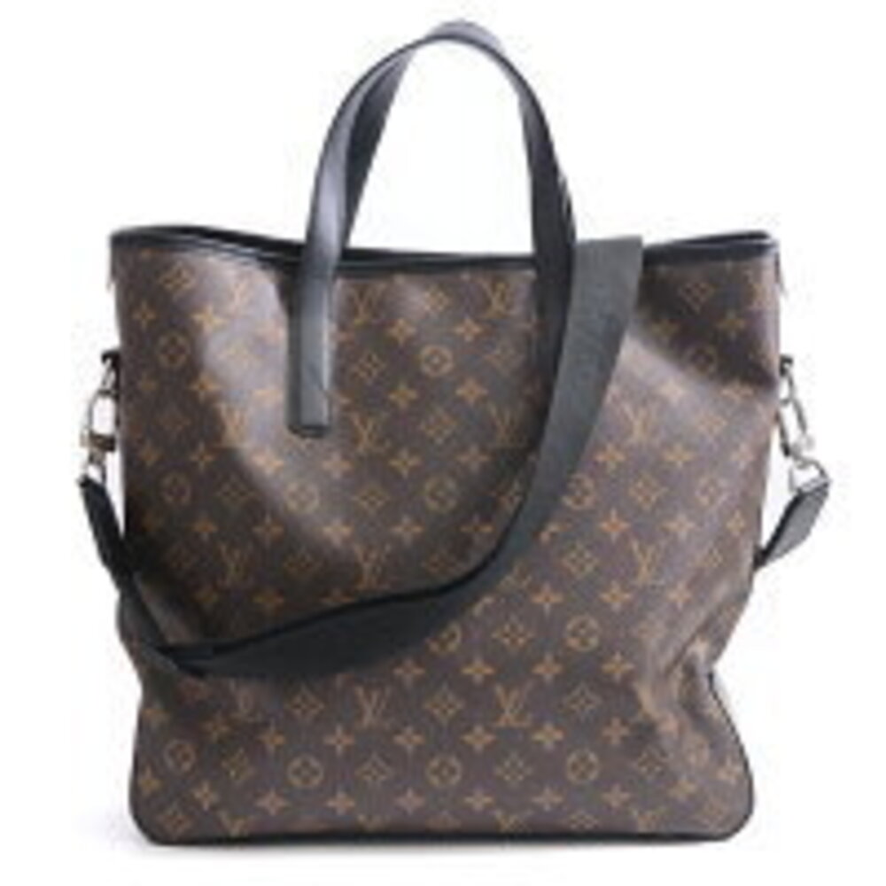 Louis Vuitton Monogram Macassar Brown Davis Tote Bag
